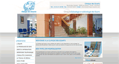 Desktop Screenshot of clinique-essarts.com